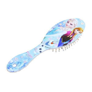Disney Frozen Girls Comb Sofia Princess Minnie Little Pony Girls Cute Massage Comb Mickey Comb Disney Cartoon comb Toys gifts