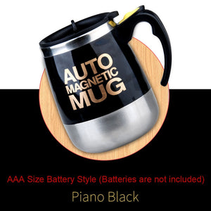 New Automatic Self Stirring Magnetic Mug Creative 304 Stainless Steel Coffee Milk Mixing Cup Blender Smart Mixer Thermal Cup