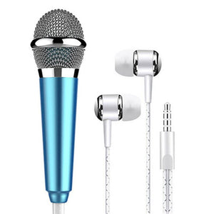 Live téléphone portable universel filaire Microphone petit Microphone condensateur casque dans l'oreille écouteurs #22