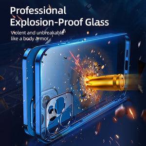 Joyroom Clear Case For iPhone 12 Pro Max 12 mini TPU+PC Shockproof Full Lens Protection Cover For iPhone 12 min Transparent Case