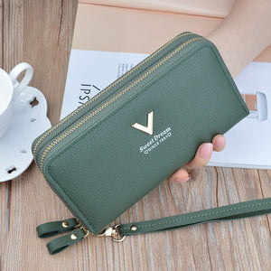 Long Women's Wallet Purses Tassel Coin Purse Card Holder