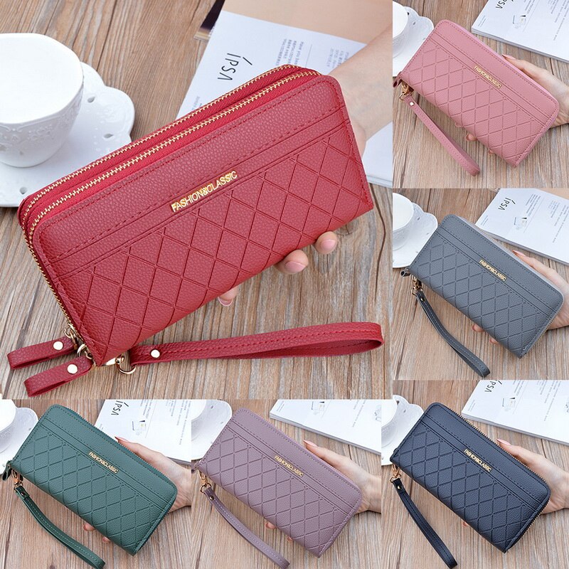 Long Women's Wallet Purses Tassel Coin Purse Card Holder