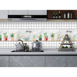 Kitchen Stickers Oil-proof Waterproof Vinyl Self-Adhesive Stove Cabinet Foil Marble Wallpaper DIY Bathroom Wall Sticker Decor