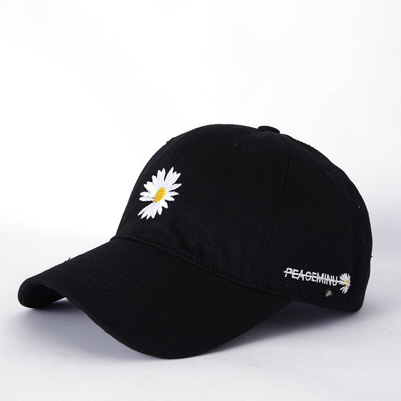 Doitbest 2020 Little Daisies Baseball Cap Hat For Women Men Spring Summer Embroidery Outdoor Lady Girls Sports Caps Snapback