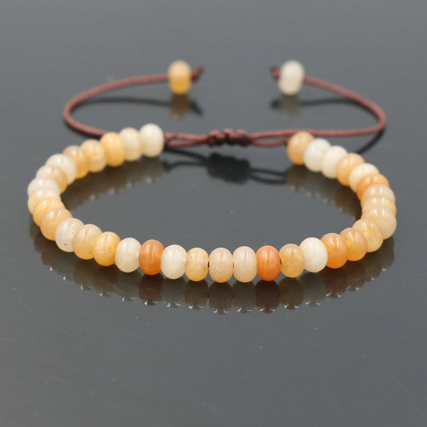 Trendy Abacus Beads Bracelet Men Indian Onyx Stone Women Bracelet Lucky Chakra Friendship Couples Bracelet Female Jewelry Gift