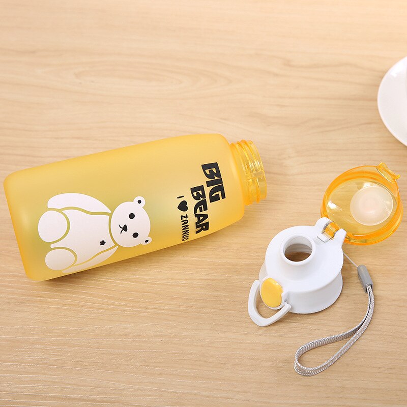 500ml Water Bottle Leakproof Material My Sports Drink Top Quality Tour hiking Portable Climbing Camp Bottles H1016