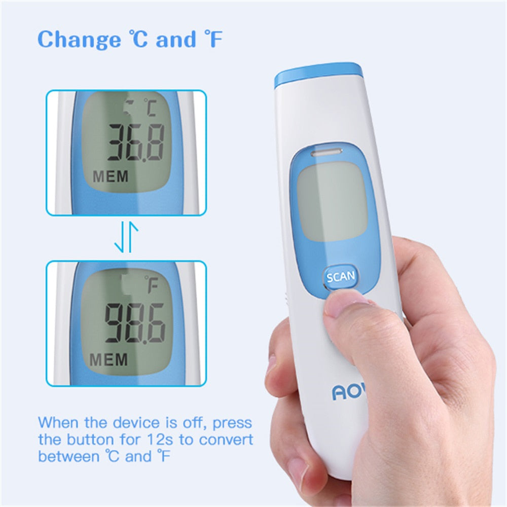 Professional LCD Digital Infrared Thermometer Electronic Non-contact IR Thermometers Temperature Gun Meter for Dropshipping