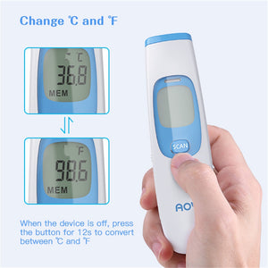 Professional LCD Digital Infrared Thermometer Electronic Non-contact IR Thermometers Temperature Gun Meter for Dropshipping