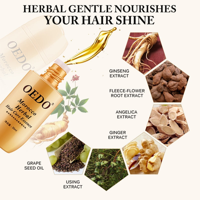 Morocco Herbal Ginseng Keratin Hair Treatment For Men And Women Hair Loss Powerful Hair Care Growth Serum Repair Shampoo Lador