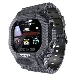 LOKMAT océan montre intelligente hommes Fitness Tracker pression artérielle Message pousser moniteur de fréquence cardiaque horloge Smartwatch femmes pour Android