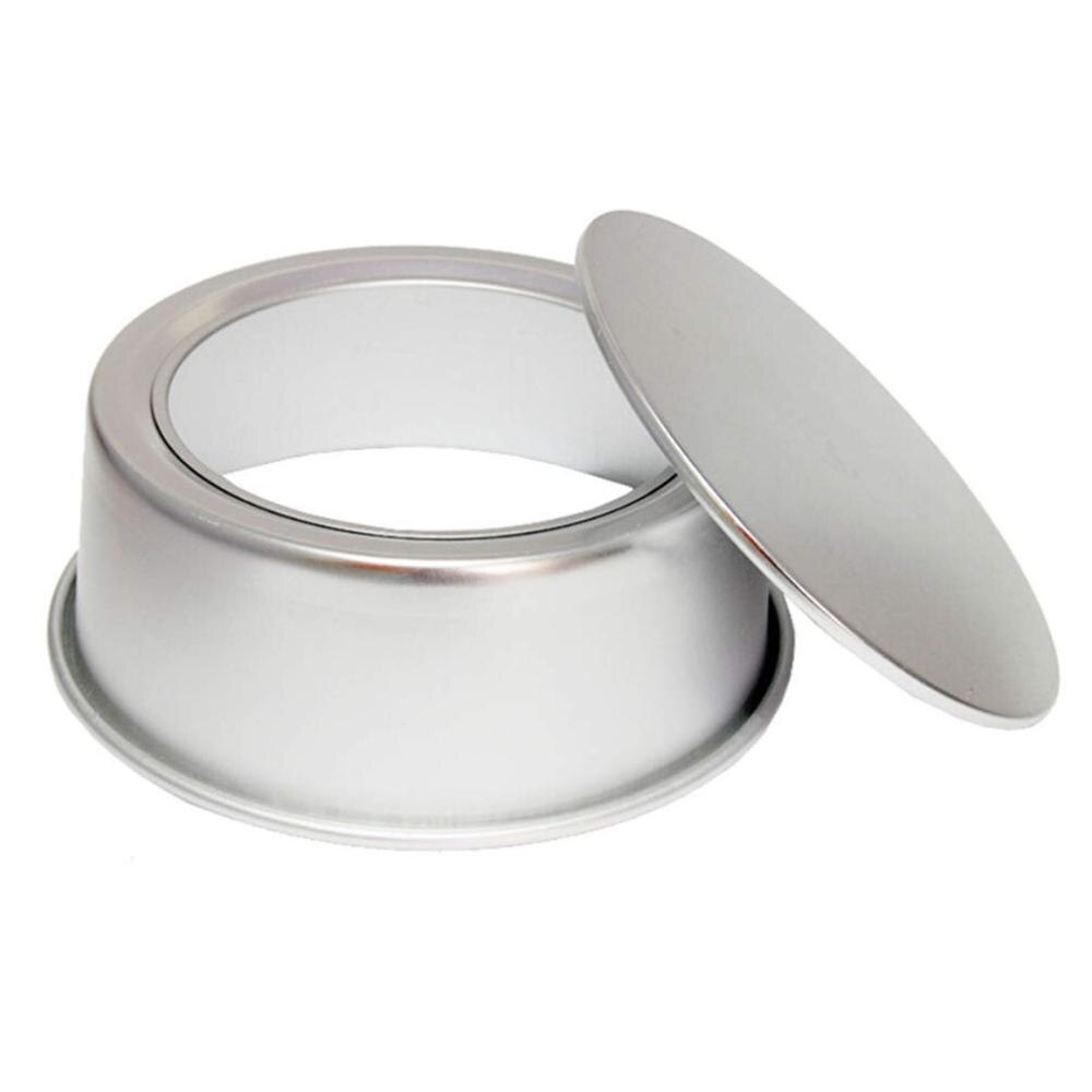 4/6/8 Inch Round Cake Pan Set With Removable Bottom Aluminum Alloy Chiffon Cake Mold/Mould Set 3 Tier Round Cakes Tins C019
