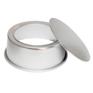 4/6/8 Inch Round Cake Pan Set With Removable Bottom Aluminum Alloy Chiffon Cake Mold/Mould Set 3 Tier Round Cakes Tins C019