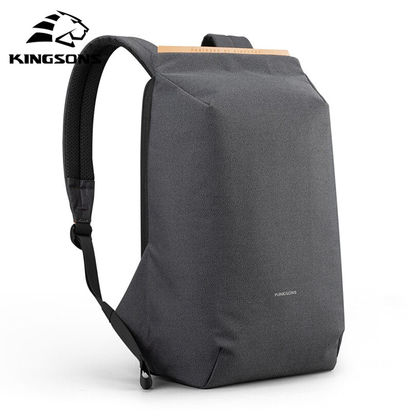 Kingsons 2020 new waterproof backpacks USB charging school bag anti-theft men and women backpack for laptop travelling mochila