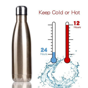 FSILE350/500/750/1000ml Double-wall Creative BPA free Water Bottle Stainless Steel Beer Tea Coffee Portable Sport Vacuum thermos