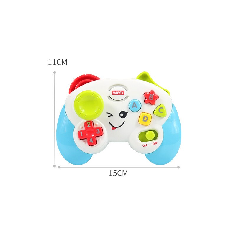 Jouets pour enfants Gadgets bébé télécommande jouet contrôleur de jeu, jouets musicaux lumière et son apprentissage éducatif précoce pour les nourrissons
