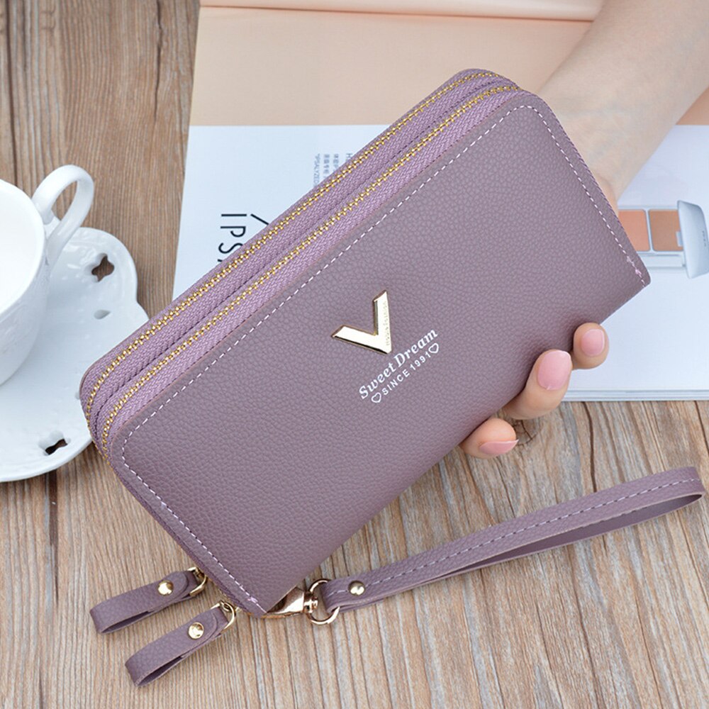 Long Women's Wallet Purses Tassel Coin Purse Card Holder