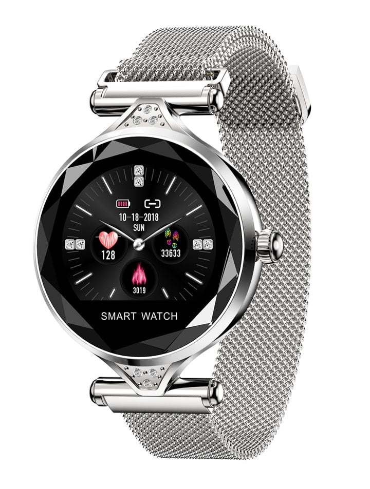 Lady Smart Watches Fashion Women Watch Heart Rate Monitor Fitness Tracker Women Smartwatch Bluetooth Waterproof Smart Bracelet
