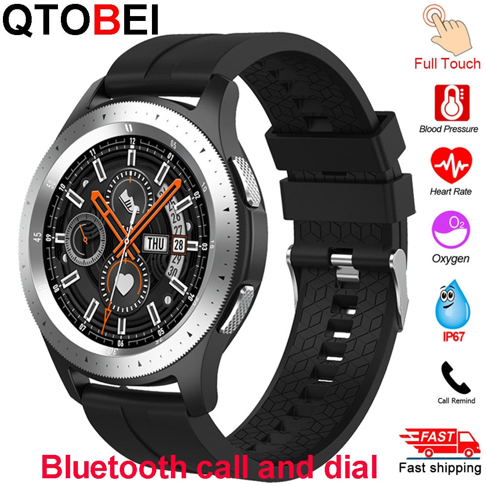 Smart Watch Men Women Bluetooth Call Full Touch Screen