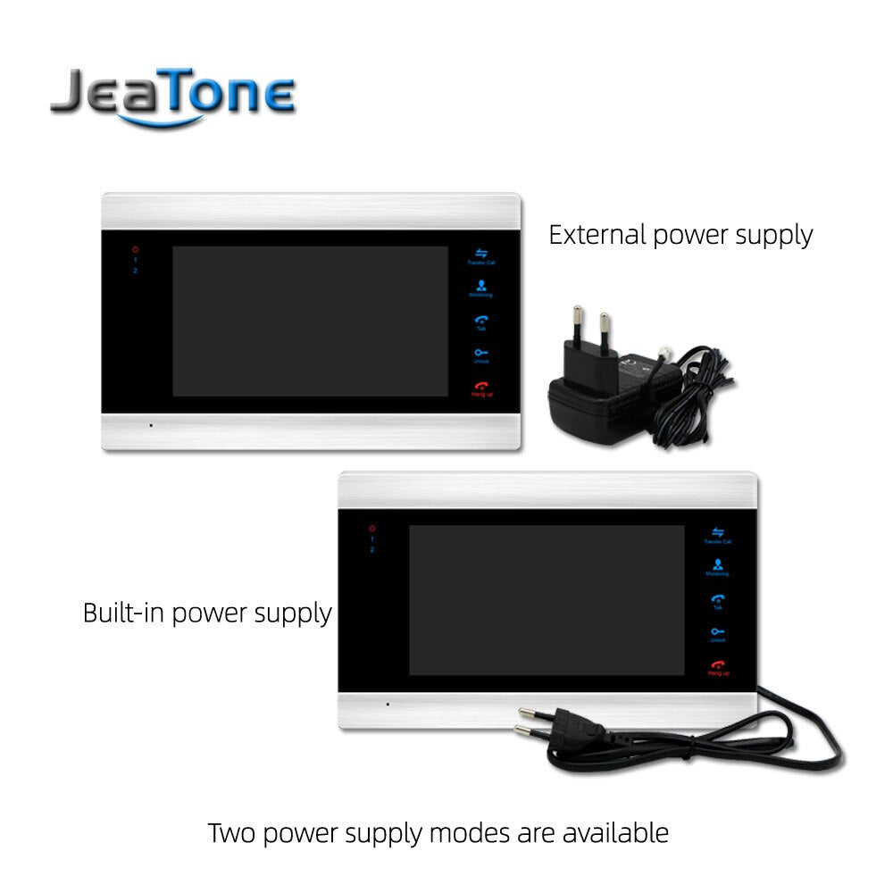 7 inch Monitor 1200TVL Doorbell Camera with 16G sd Card Video Intercom System Ship from Russian Motion Detection Access Control