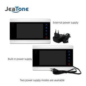 7 inch Monitor 1200TVL Doorbell Camera with 16G sd Card Video Intercom System Ship from Russian Motion Detection Access Control