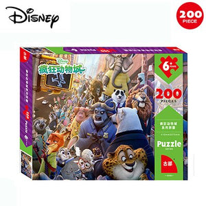 Disney Puzzle 200 Pieces Frozen / Snow White 200 Pieces / Children Puzzle Educational Toys 3D Paper Puzzles Children Toys Adult