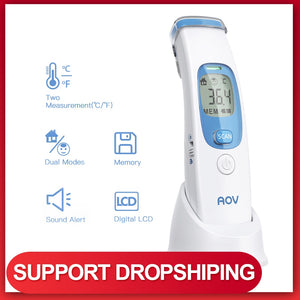 Professional LCD Digital Infrared Thermometer Electronic Non-contact IR Thermometers Temperature Gun Meter for Dropshipping