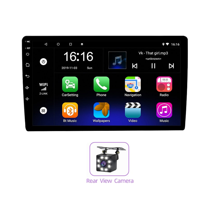 JMANCE 9 inch 2 din Multi-topic switching 2.5D Car Android 9.1 radio Multimedia Player for Nissan Toyota Honda Kia Chevrolet