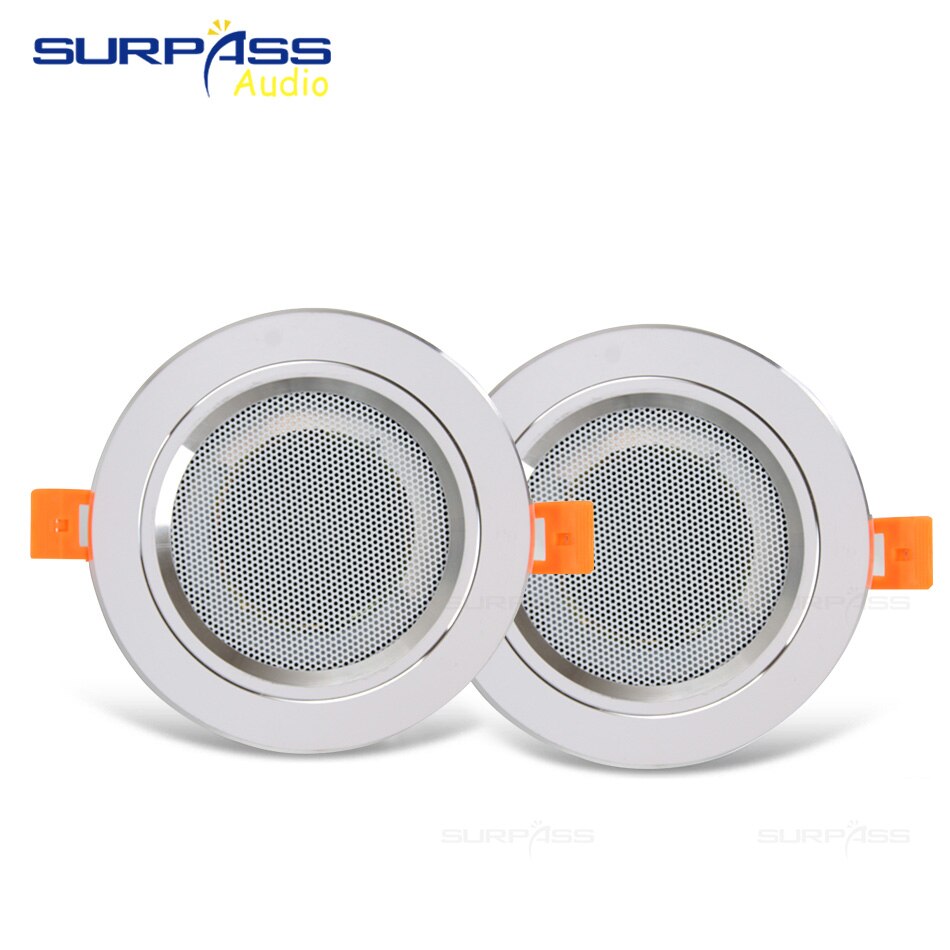 Surpass Audio Background Music In Wall Amplifiers TF/AUX IN Music Player, Bluetooth Digital Stereo Amplifier With Roof Speakers