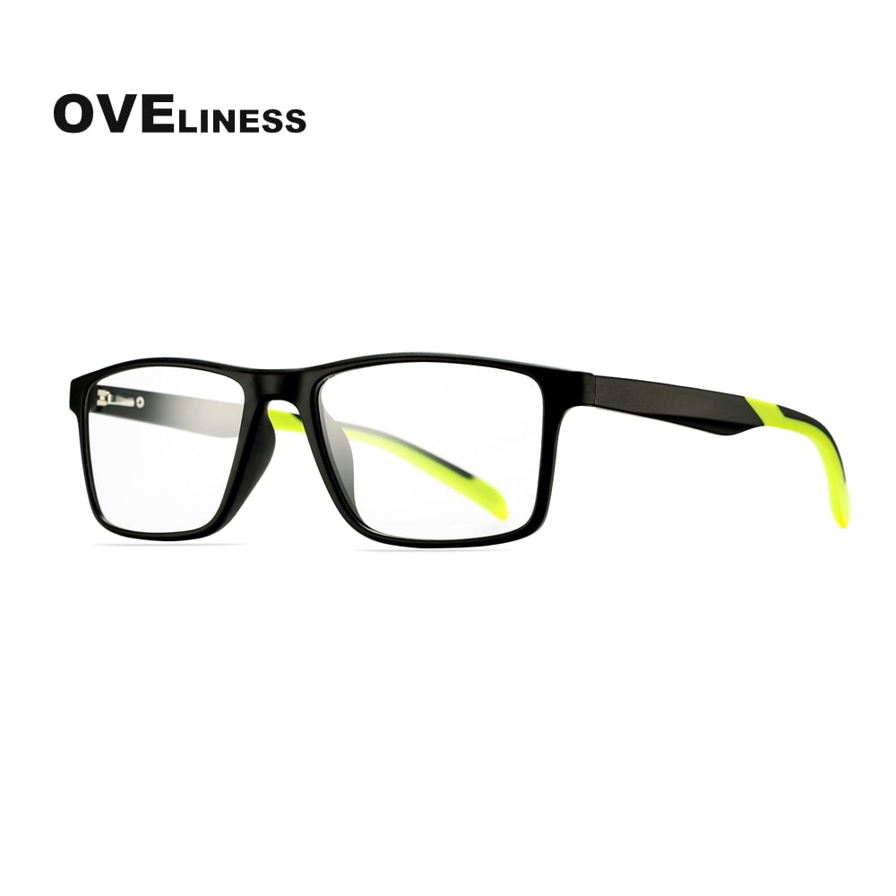 TR90 glasses frame men myopia Prescription computer spectacle frames women Ultra light square eyeglasses frames for men eyewear