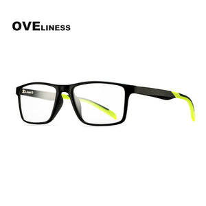 TR90 glasses frame men myopia Prescription computer spectacle frames women Ultra light square eyeglasses frames for men eyewear