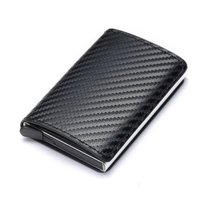 Aluminum Metal Credit Business Mini Card Wallet 2020 Dropshipping Man Women Smart Wallet Business Card Holder Hasp Rfid Wallet
