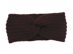 New Knitted Knot Cross Headband for Women Autumn Winter Girls Hair Accessories Headwear Elastic Hair Band Hair Accessories