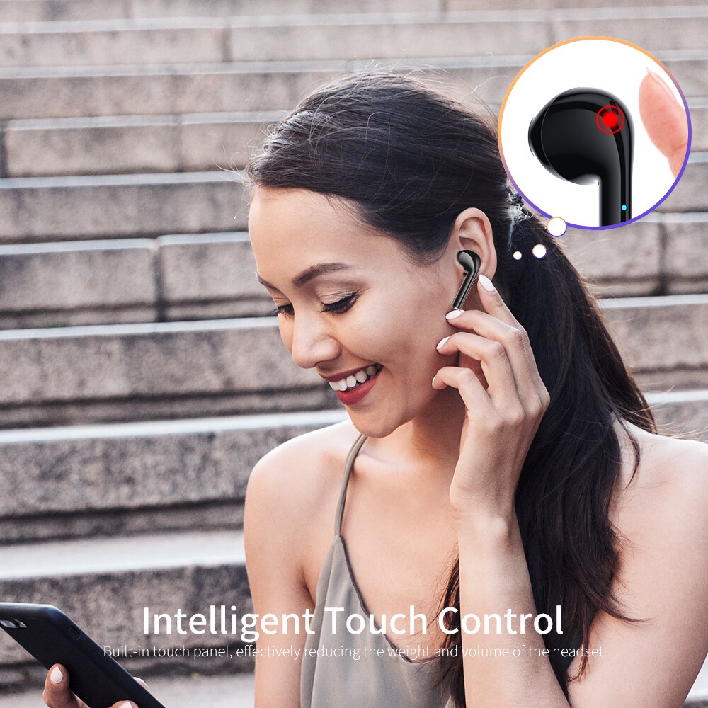 Essager K60 TWS Wireless Bluetooth 5.0 Earphone Headphones True Wireless Stereo Earbuds In Ear Mini Headset Ear Buds For Phone