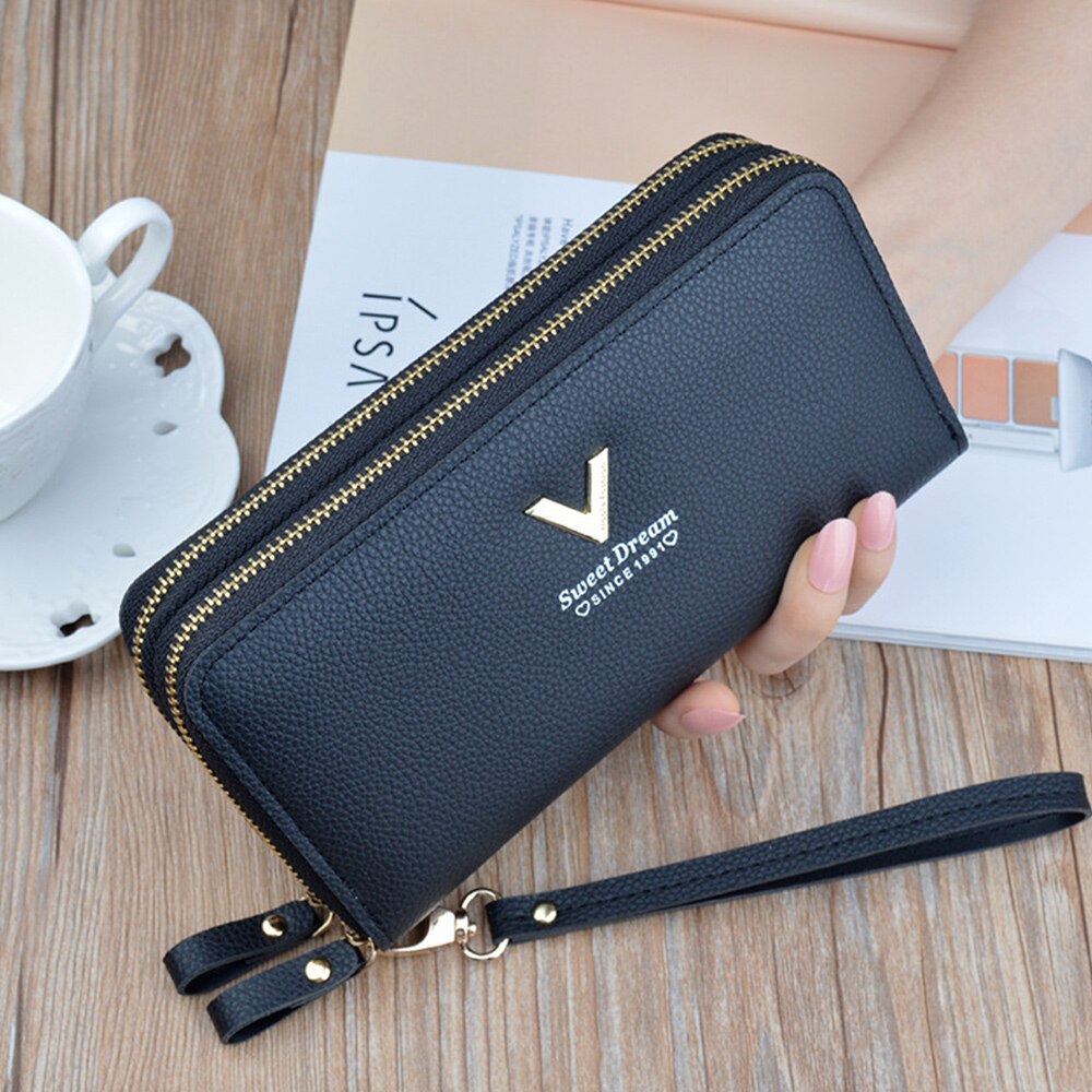 Long Women's Wallet Purses Tassel Coin Purse Card Holder