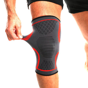 DYJY 1PC genouillères élastiques Nylon antidérapant Sport Fitness genouillère équipement de Fitness rotule course basket-ball volley-ball soutien