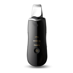 Remove Blackhead Cleansing Beauty Equipment Ultrasonic Skin Cleaner IPL Device Ion Derive Inductive Therapeutical Instrument Cha