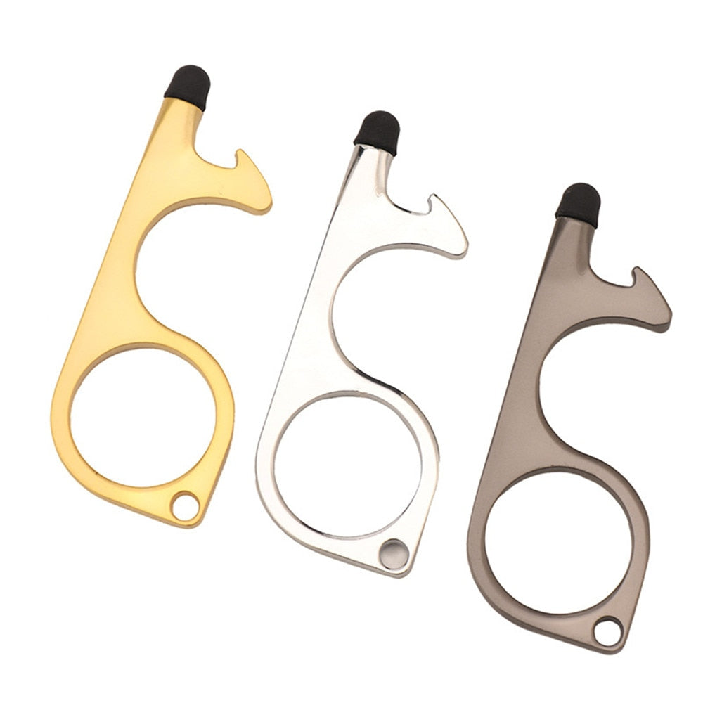 No-Touch Door Opener Elevator Button Contactless Safety Door Opener Door Handle Key Grip Safety Protection Isolation