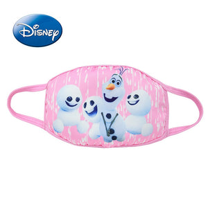 Disney congelé dessin animé bouche masque Anti poussière masque visage princesse Anna Elsa cotons masques pour enfants enfants réutilisables