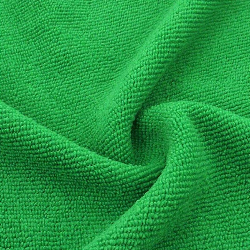 pcmos 10Pcs Car Towel Green Microfiber Washcloth Auto Car Care Cleaning Towels Soft Cloths Tool Windshield Sunshades 2019 New