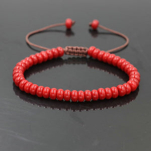 Trendy Abacus Beads Bracelet Men Indian Onyx Stone Women Bracelet Lucky Chakra Friendship Couples Bracelet Female Jewelry Gift