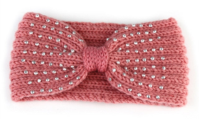 New Knitted Knot Cross Headband for Women Autumn Winter Girls Hair Accessories Headwear Elastic Hair Band Hair Accessories