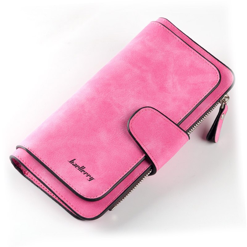 2020 Women Wallets Name Engrave Fashion Long Leather Top Quality Card Holder Classic Female Purse Zipper Wallet For Women