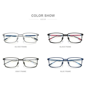 FONEX Pure Titanium Glasses Frame Men Square Eyewear 2020 New Male Classic Optical Myopia Prescription Eyeglasses Frames 8535