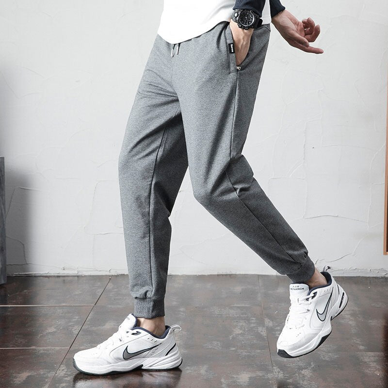 Grey Mens Sport Pants Joggers Sweatpants Men Clothes Casual Harem Pants for Men Streetwear Track Running Trousers Oversize 4XL