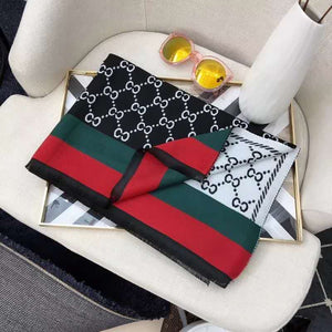 Winter Shawls Thick Warm Lady Scarves Pashmina Wraps Print Female Stoles