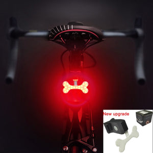 Zacro Multi Lighting Modes Bicycle Light USB Charge Led Bike Light Flash Tail Rear Bicycle Lights for Mountains Bike Seatpost