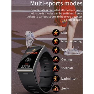 Smartwatch 202 1.9 Inch 170*320 Screen LEMFO DM12 Smart Watch Men IP68 Waterproof Sport Heart Rate Blood Pressure Android IOS