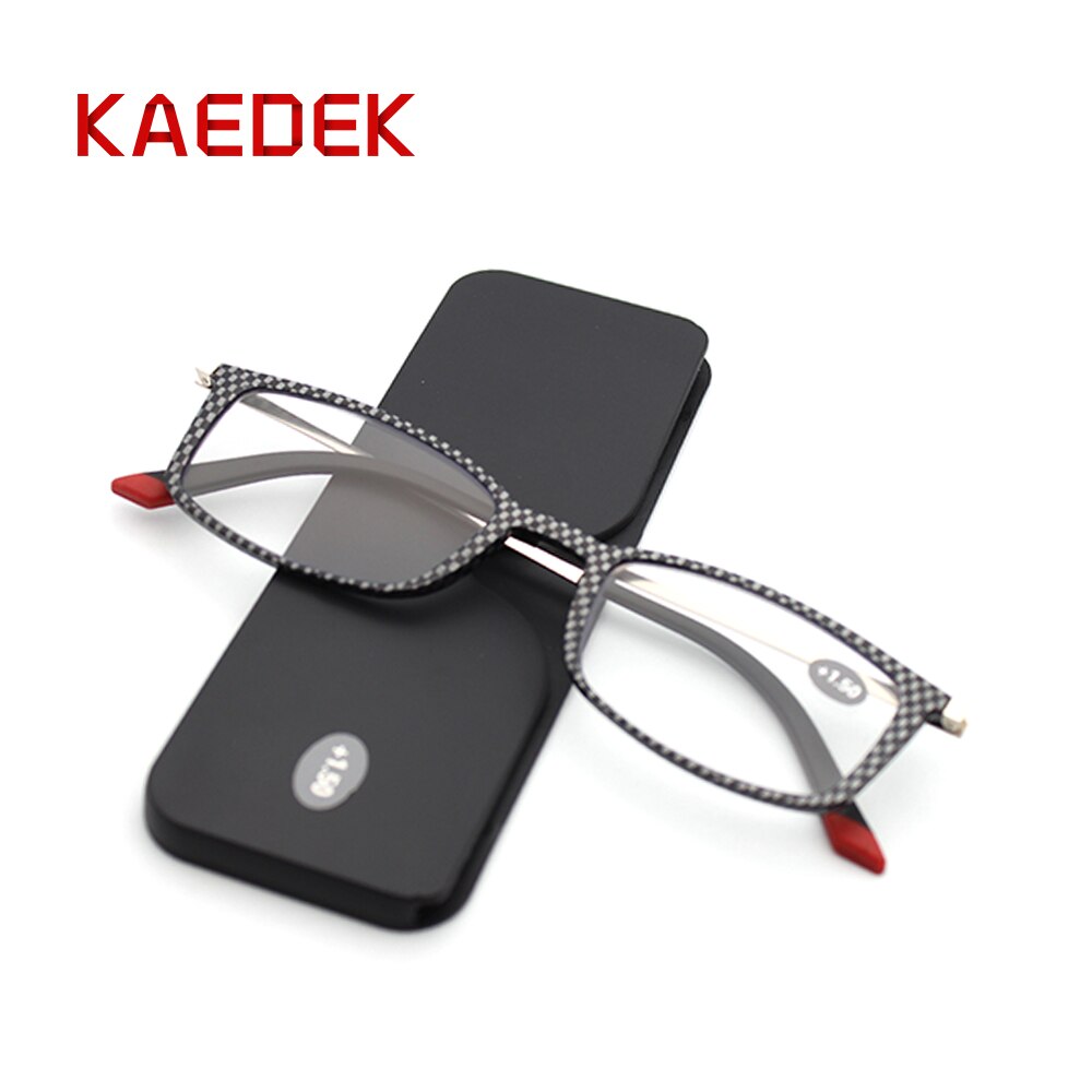 KAEDEK Ultralight Reading Glasses Men Women Unbreakable Glasses High-definition Resin Glasses Presbyopic Prescription Eyewear