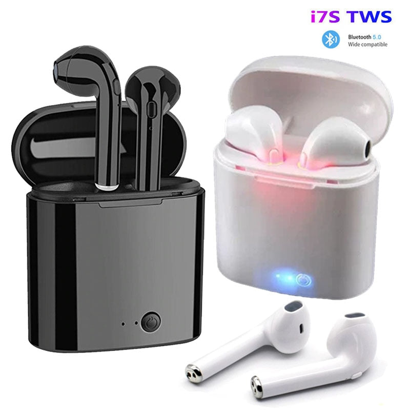 I7s TWS écouteur sans fil Bluetooth 5.0 écouteurs sport écouteurs casque avec micro pour téléphone intelligent Xiaomi Samsung Huawei LG