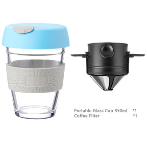 Filtre à café en acier inoxydable 304 | Filtre à café Portable, porte-thé entonnoir paniers infuseur de thé réutilisable et Dripper de café